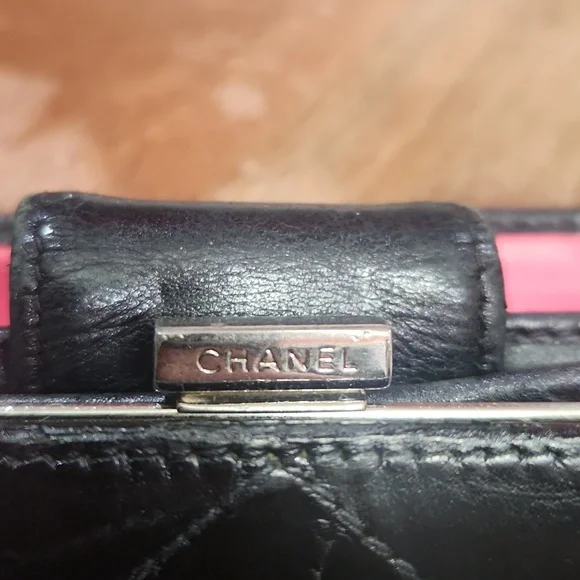 Chanel Cambon Black And Pink Wallet - Picture 5 of 11